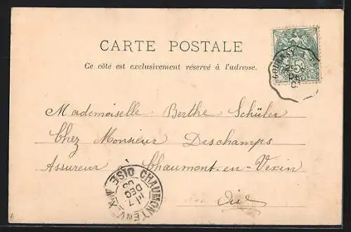 AK Pontoise, Vue de l`Île du Pothuis