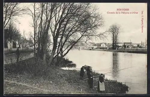 AK Pontoise, Chemin de la Pelouse et l`Oise