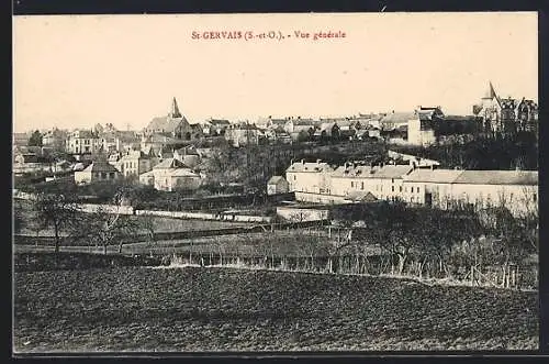 AK Saint-Gervais, Vue générale