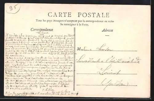 AK Viarmes, La Mairie