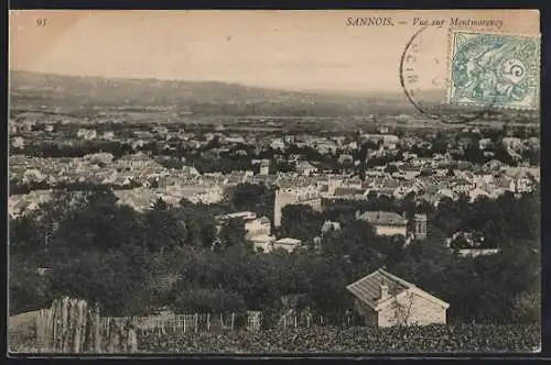 AK Sannois, Vue sur Montmorency