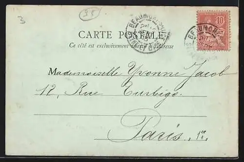 AK Beaumont-sur-Oise, Le nouveau pont et vue sur l`église en arrière-plan