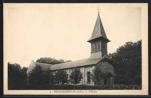 AK Beauchamps, L`église