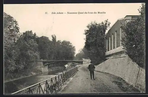 AK L`Isle-Adam, Nouveau Quai du bras du Moulin