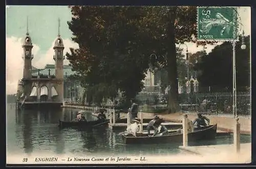 AK Enghien, Le Nouveau Casino et les Jardins