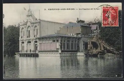AK Enghien-les-Bains, Le Casino et le lac