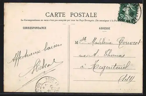 AK La Roche-Guyon, Le Château