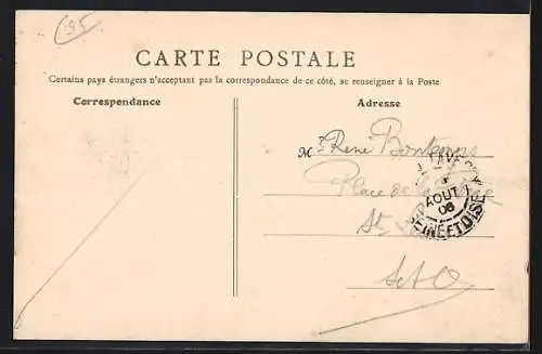 AK Beaumont-sur-Oise, Le Nouveau Pont et vue d`ensemble