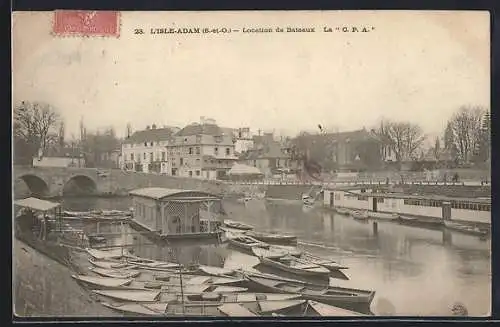 AK L`Isle-Adam, Location de Bateaux La C. P. A.