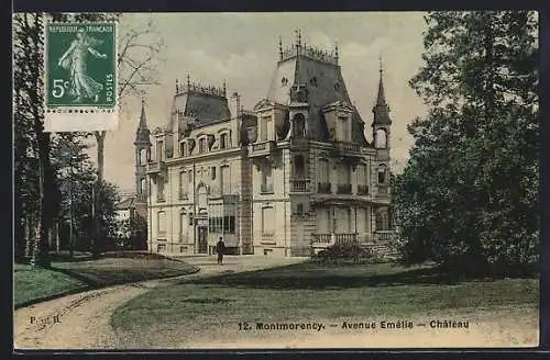 AK Montmorency, Avenue Emélie, Château