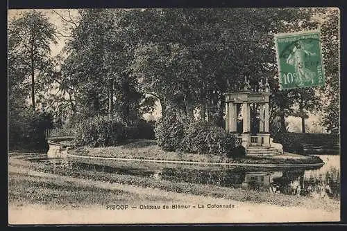 AK Piscop, Château de Blémur, La Colonnade