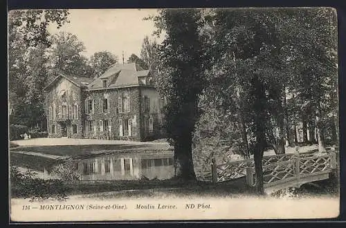 AK Montlignon, Moulin Larice et pont pittoresque