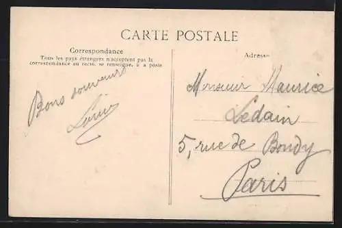 AK Carnelle, Intérieur de la Pierre Turquoise dans la Forêt de Carnelle