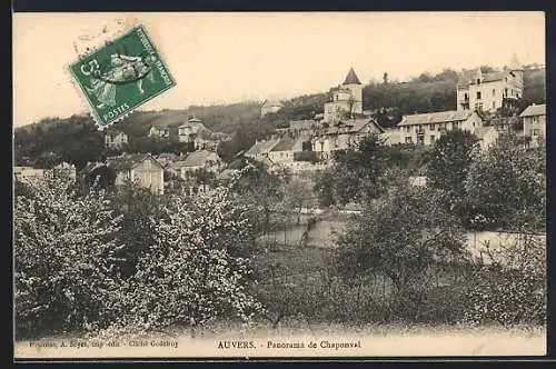 AK Auvers, Panorama de Chaponval
