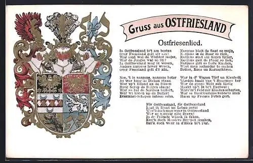 AK Ostfriesland, Wappen und Ostfriesenlied