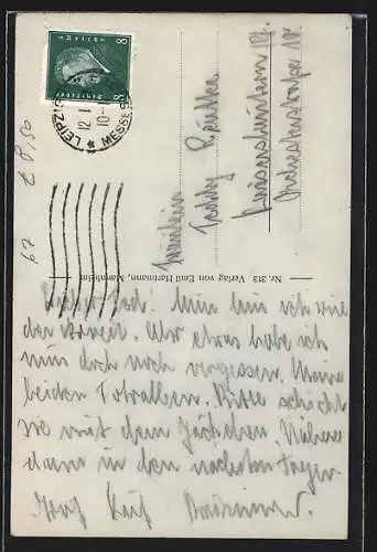 AK Neustadt a. d. Haardt, Hauptstrasse und Kriegerdenkmal