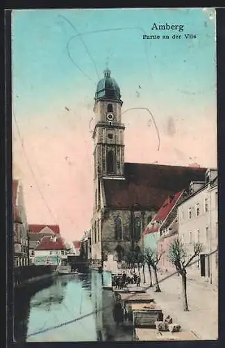 AK Amberg, Partie an der Vils
