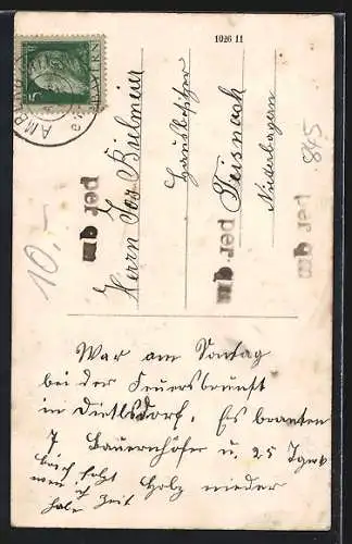 AK Amberg, Partie an der Vils