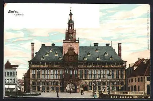 AK Emden, Platzpartie vor dem Rathaus