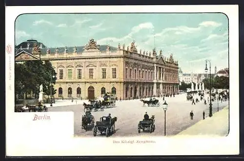 AK Berlin, Blick zum Königlichen Zeughaus