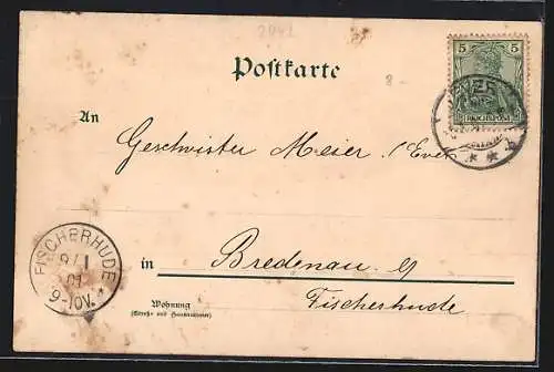 AK Jever, Flusspartie an der Prinzenallee