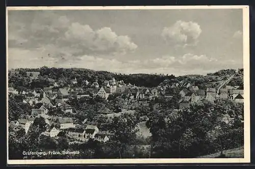 AK Gräfenberg /Fränk. Schweiz, Blick auf den Ort