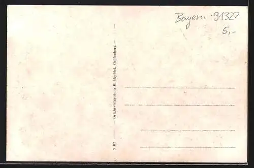 AK Gräfenberg /Fränk. Schweiz, Blick auf den Ort