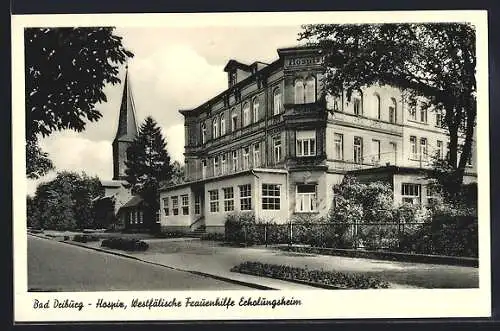 AK Bad Driburg, Hospiz, Westfälische Frauenhilfe, Erholungsheim