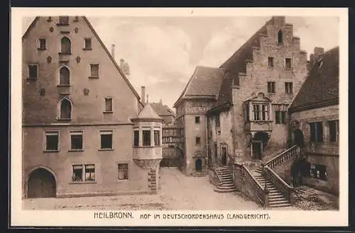 AK Heilbronn, Hof im Deutschordenshaus (Landgericht)