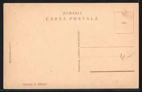 AK Rumänische Bäuerinnen in Trachten Hand in Hand, mit kleiner Katze