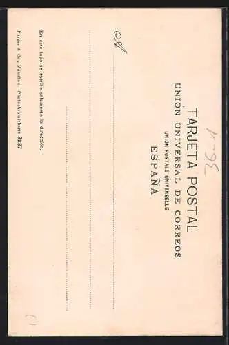 AK Bettler kniet vor einem Bischof