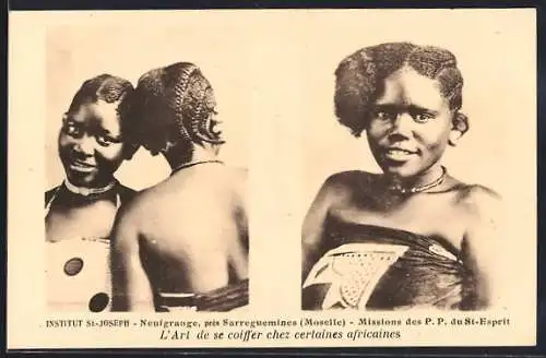 AK L`Art de se coiffer chez certaines africaines