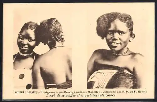 AK L`Art de se coiffer chez certaines africaines