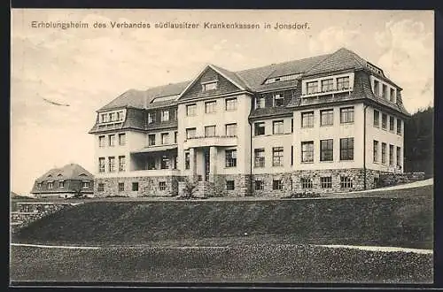 AK Kurort Jonsdorf, Erholungsheim des Verbandes südlausitzer Krankenkassen