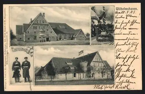 AK Wilhelmshaven, Grundsteinlegung, Seemanns-Haus