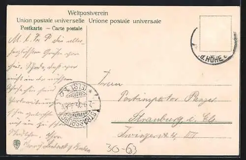 AK Kaisermanöver, Artillerie auf dem Marsch