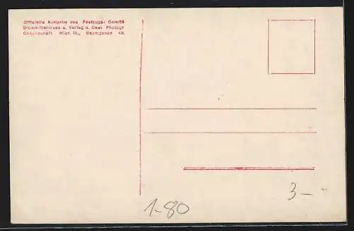 AK Kaiserhuldigung, Armee Radetzky