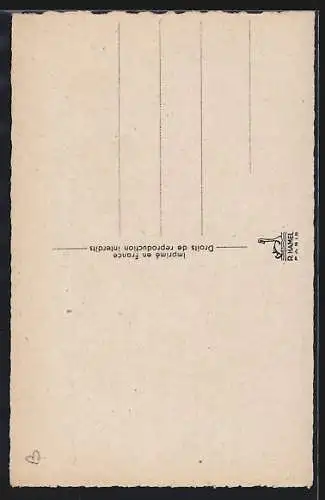 Künstler-AK sign. Gougeon: Kleines Paar beim Standesamt