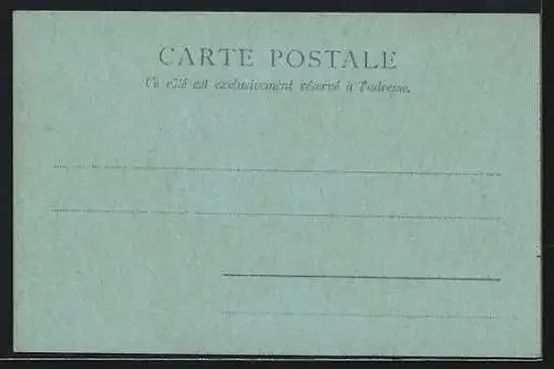 Mondschein-AK Nice, La Jetée Promenade au clair de lune