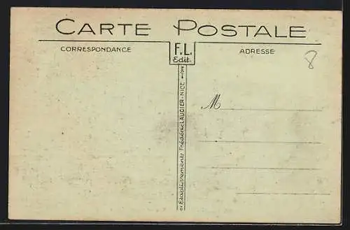 AK Breil, Rue Inférieure avec passants dans la rue étroite