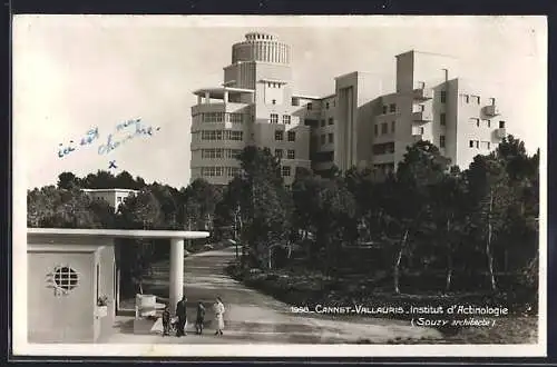 AK Cannet-Vallauris, Institut d`Actinologie (Souz, architecte)