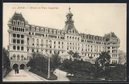 AK Nice, Hôtel du Parc Impérial