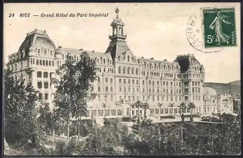 AK Nice, Grand Hôtel du Parc Impérial