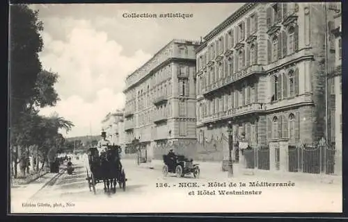 AK Nice, Hôtel de la Méditerranée et Hôtel Westminster