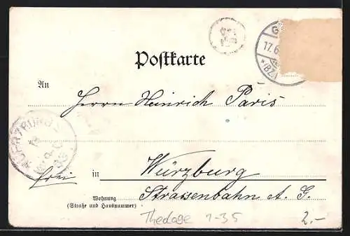 AK Theologe Philipp Jacob Spener, Portrait im Ehrenkraanz, Geburts- u. Sterbedatum