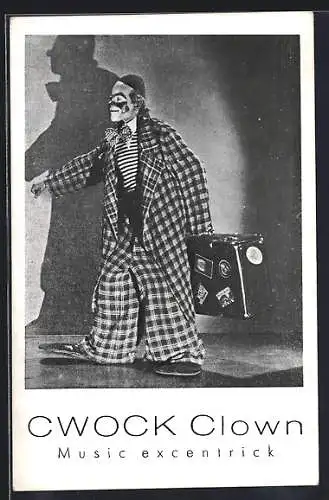 AK Clown Cwock im Zirkus, Music excentrick