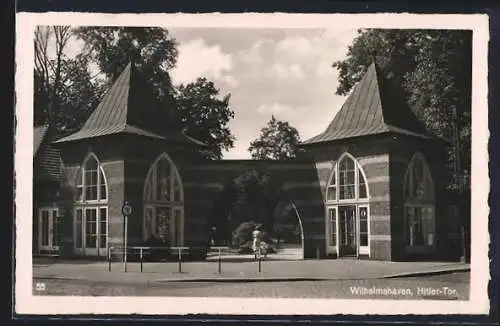 AK Wilhelmshaven, Tor mit Strassenpartie