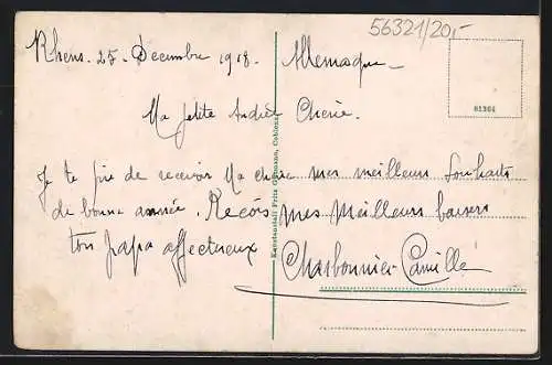 AK Rhens a. Rhein, Coblenzer Strasse, Partie an der neuen Kirche