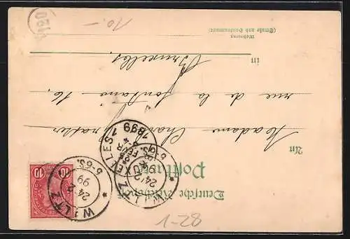 AK Alter Kurs, Fürst Otto von Bismarck am Schreibtisch