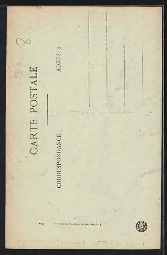 AK Puget-Théniers, Rue de la Sous-Préfecture avec vue sur l`église